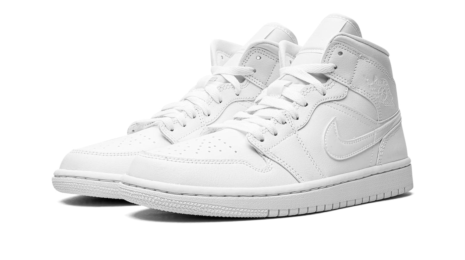 AIR JORDAN 1 MID WMNS "Triple White 2022"