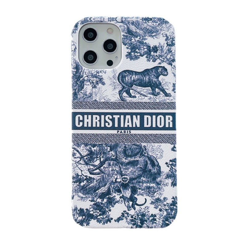 Luxury CD Blue iPhone Case