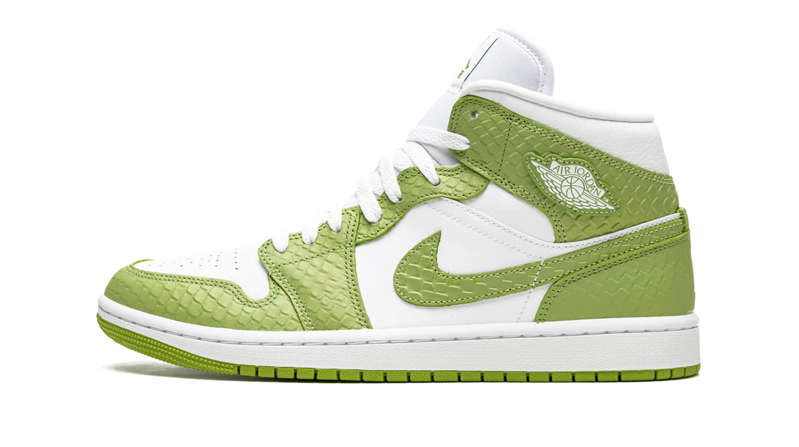 AIR JORDAN 1 MID SE WMNS "Green Python"