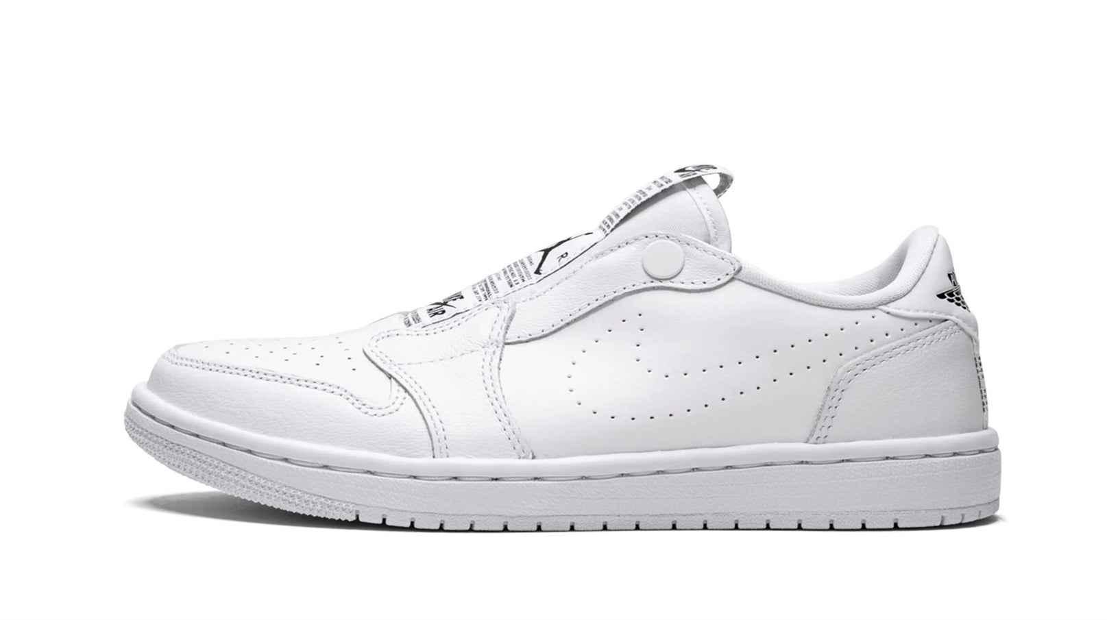 AIR JORDAN 1 RET LO SLIP WMNS "TRIPLE WHITE"