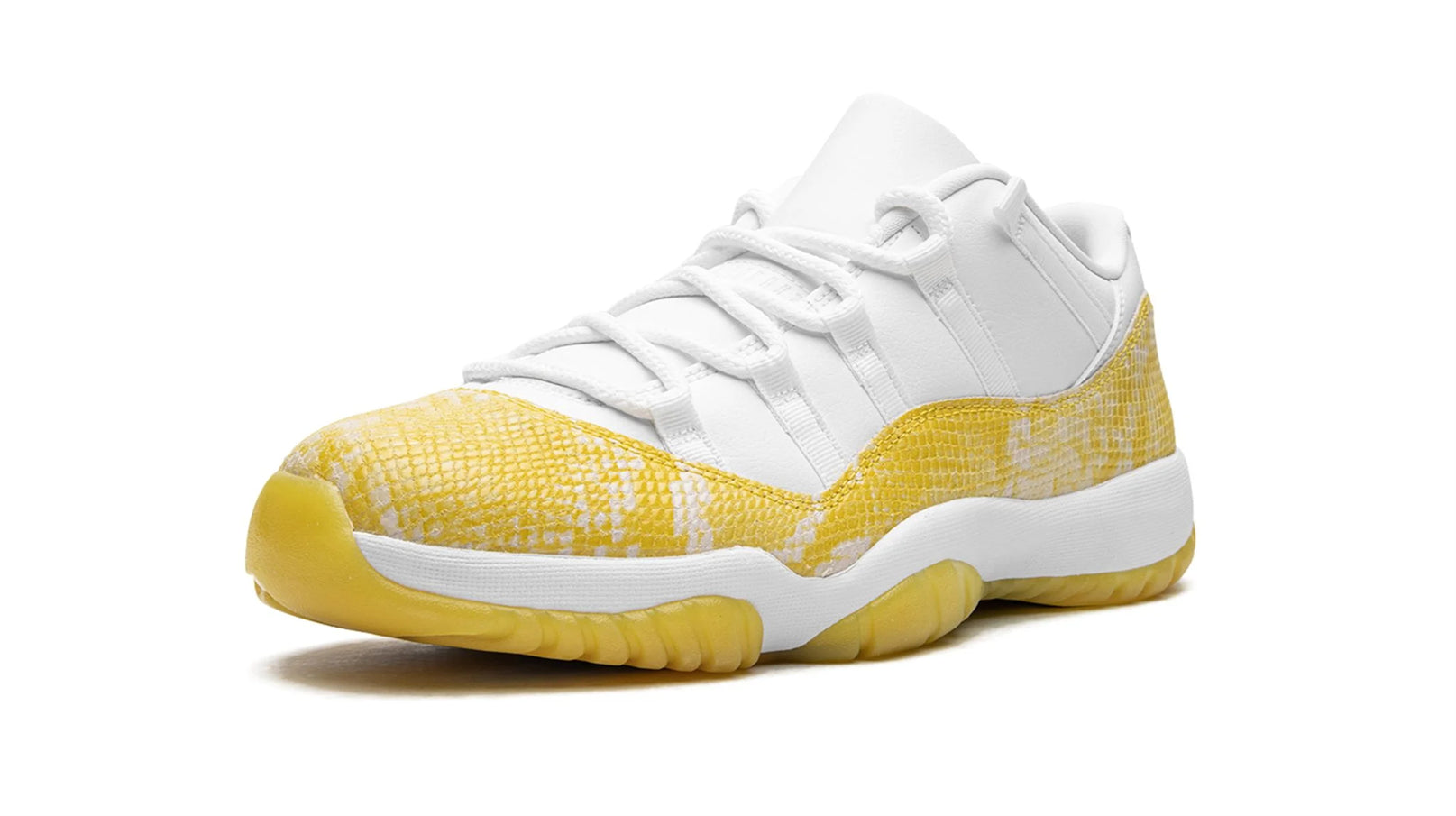 AIR JORDAN 11 LO WMNS "Yellow Snakeskin"