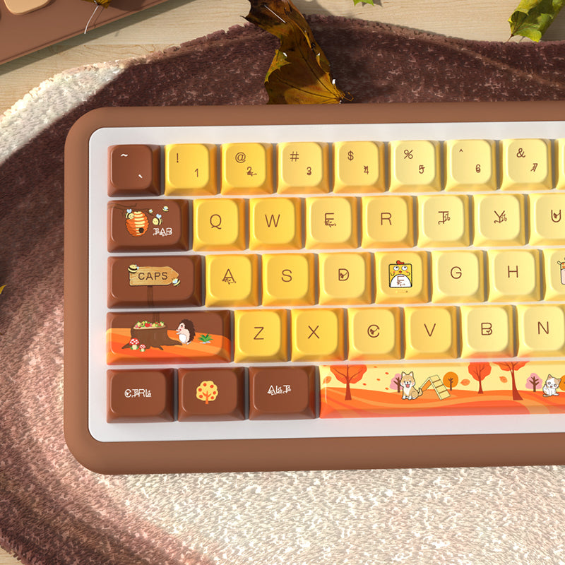 Autumn MDA Profile Dye Sub PBT Keycap Set