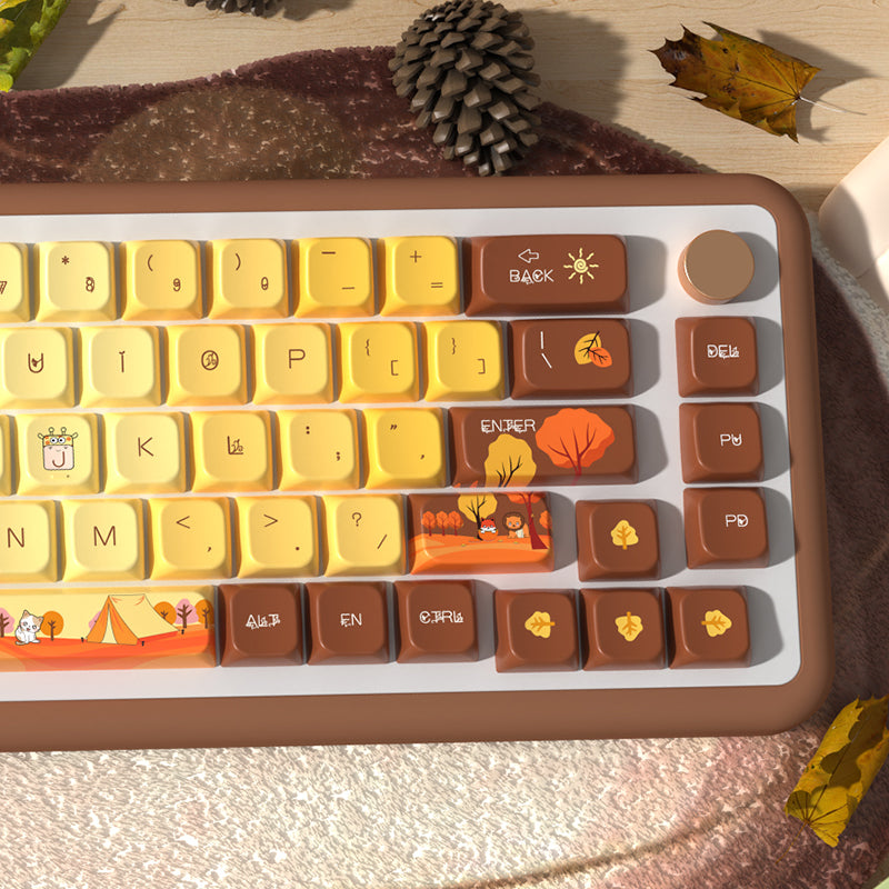 Autumn MDA Profile Dye Sub PBT Keycap Set