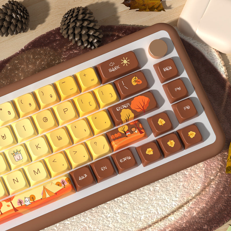 Autumn MDA Profile Dye Sub PBT Keycap Set