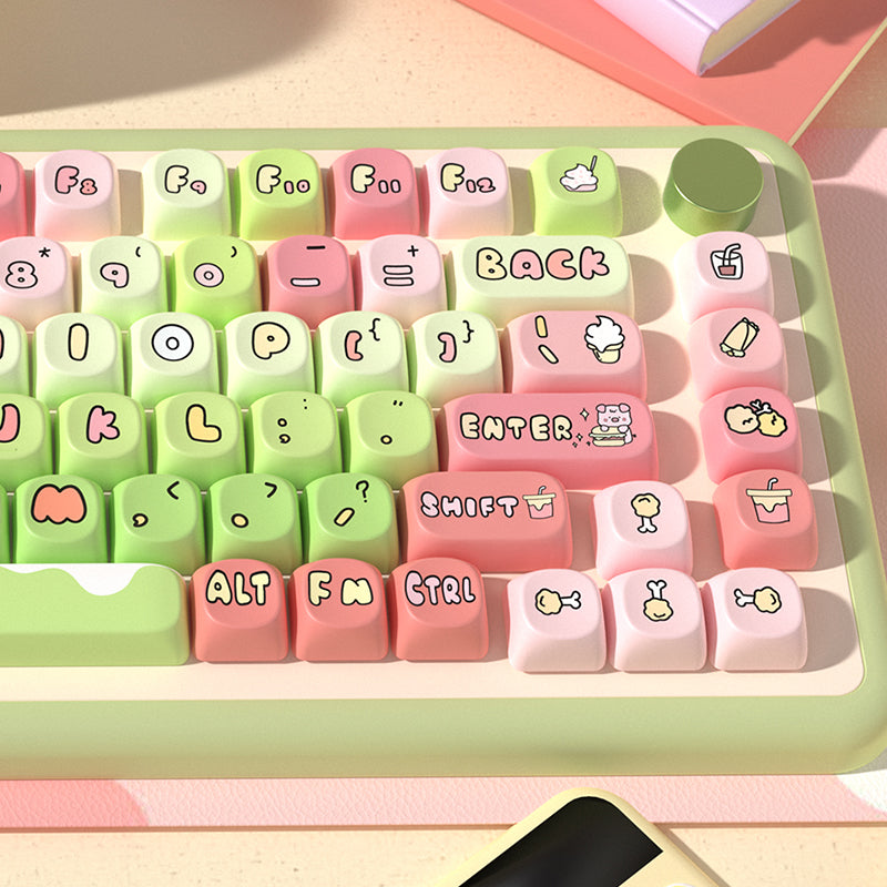 Crazy Thursday 145 Key MCA Profile Dye Sub PBT Keycap Set