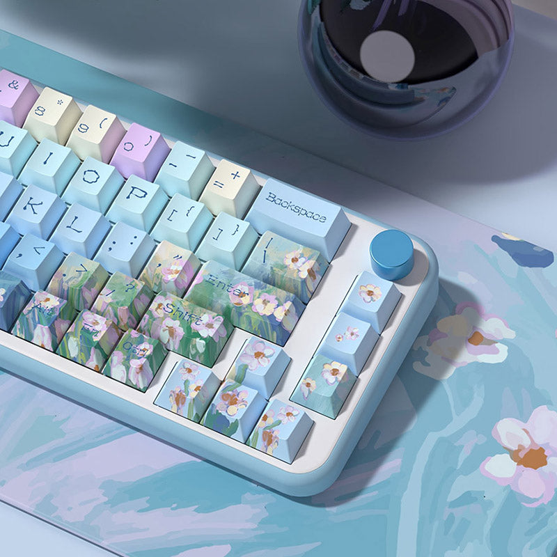 Daisy Cherry Profile  Dye Sub PBT Keycap Set