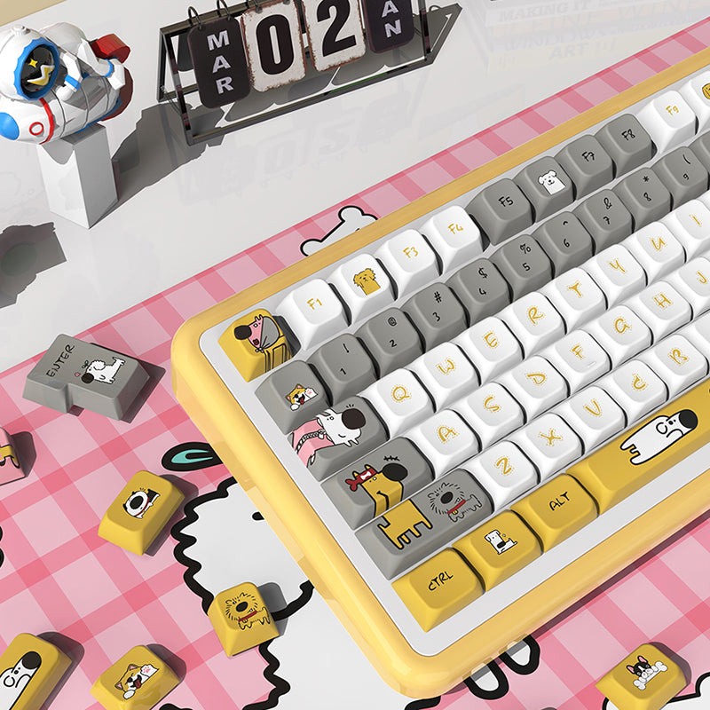 Dog Lovely MDA Profile Dye Sub PBT Keycap Set