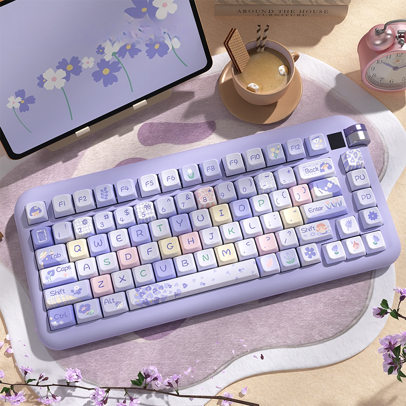 Flower Girl MDA Profile Dye Sub PBT Keycap Set