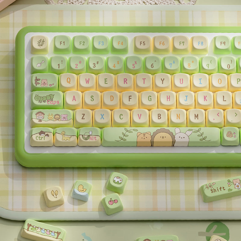 Forest Fairy Tale MCA Profile Dye Sub PBT Keycap Set