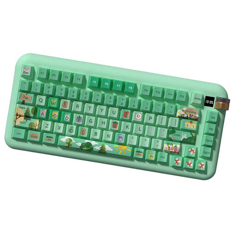 Forest Party Cherry Profile Dye Sub PBT Keycap Set