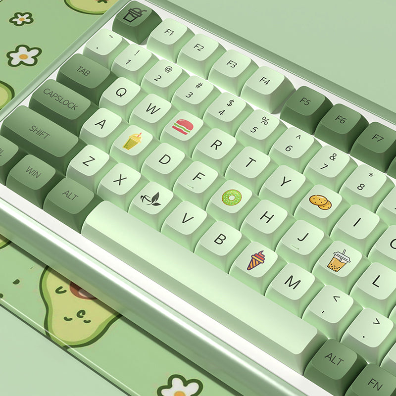 Matcha 139 Key XDA Profile Dye Sub PBT Keycap Set