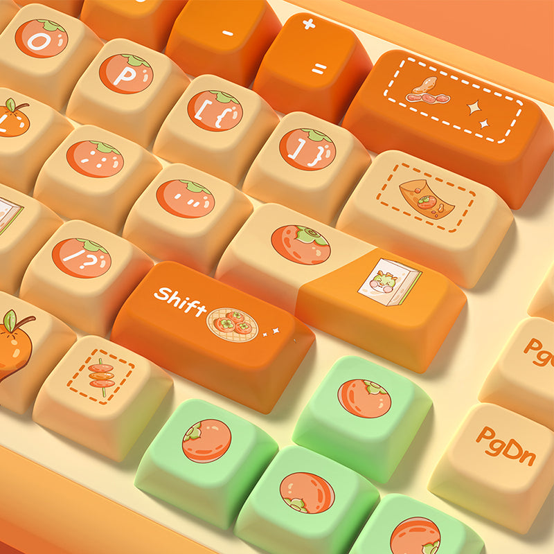 Orange MDA Profile Dye Sub PBT Keycap Set