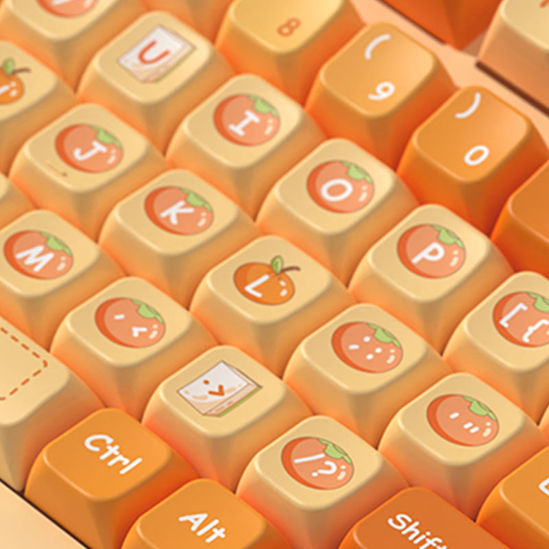 Orange MDA Profile Dye Sub PBT Keycap Set