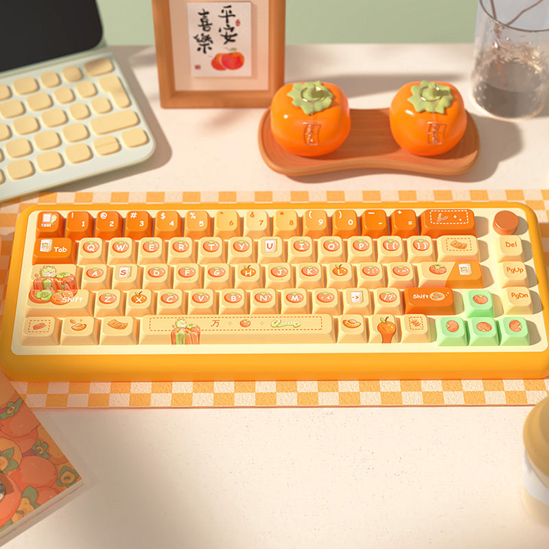 Orange MDA Profile Dye Sub PBT Keycap Set