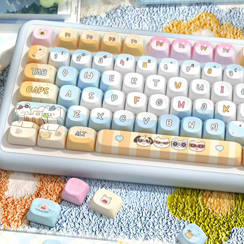 Shore or Sea 145 Key MCA Profile Dye Sub PBT Keycap Set