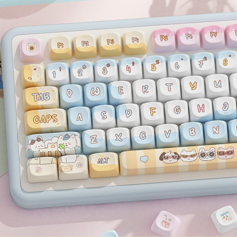 Shore or Sea MCA Profile Dye Sub PBT Keycap Set