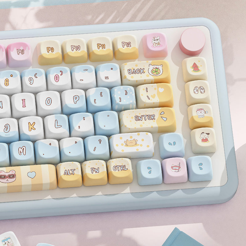 Shore or Sea MCA Profile Dye Sub PBT Keycap Set