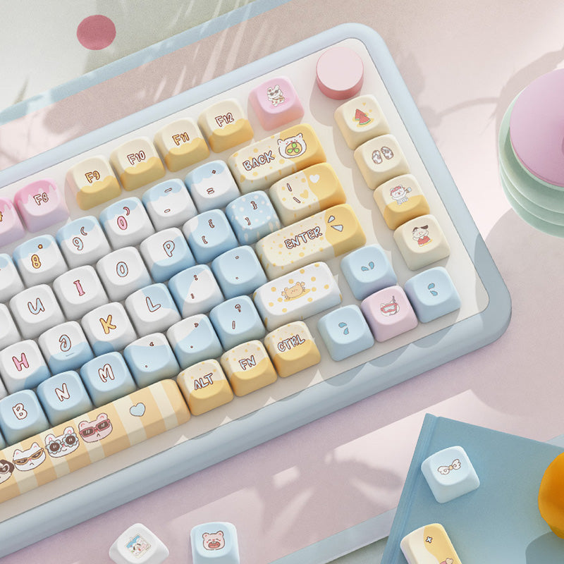 Shore or Sea MCA Profile Dye Sub PBT Keycap Set