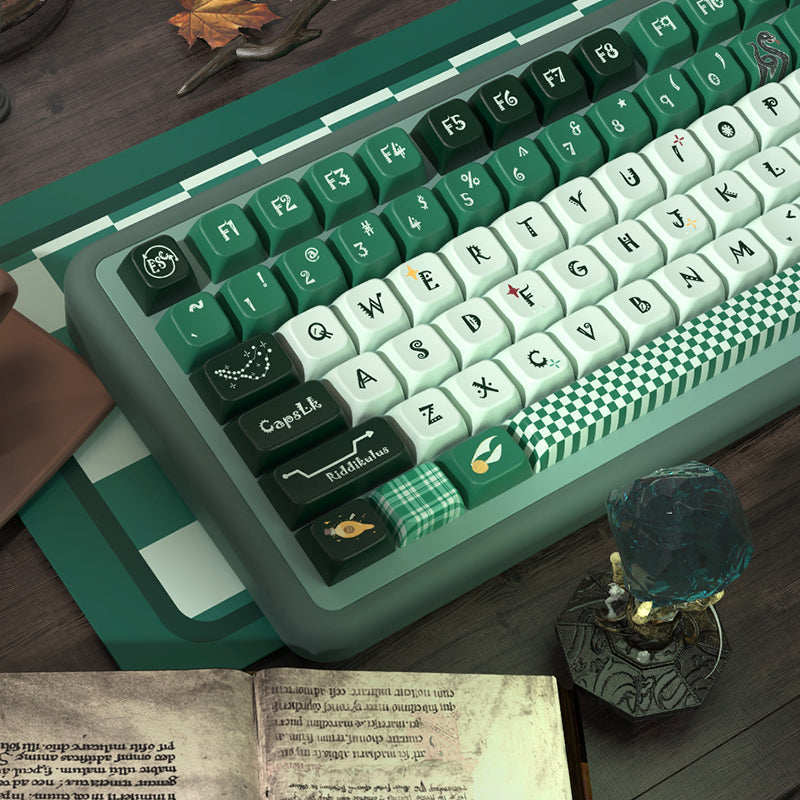 Slytherin MDA Profile Dye Sub PBT Keycap Set