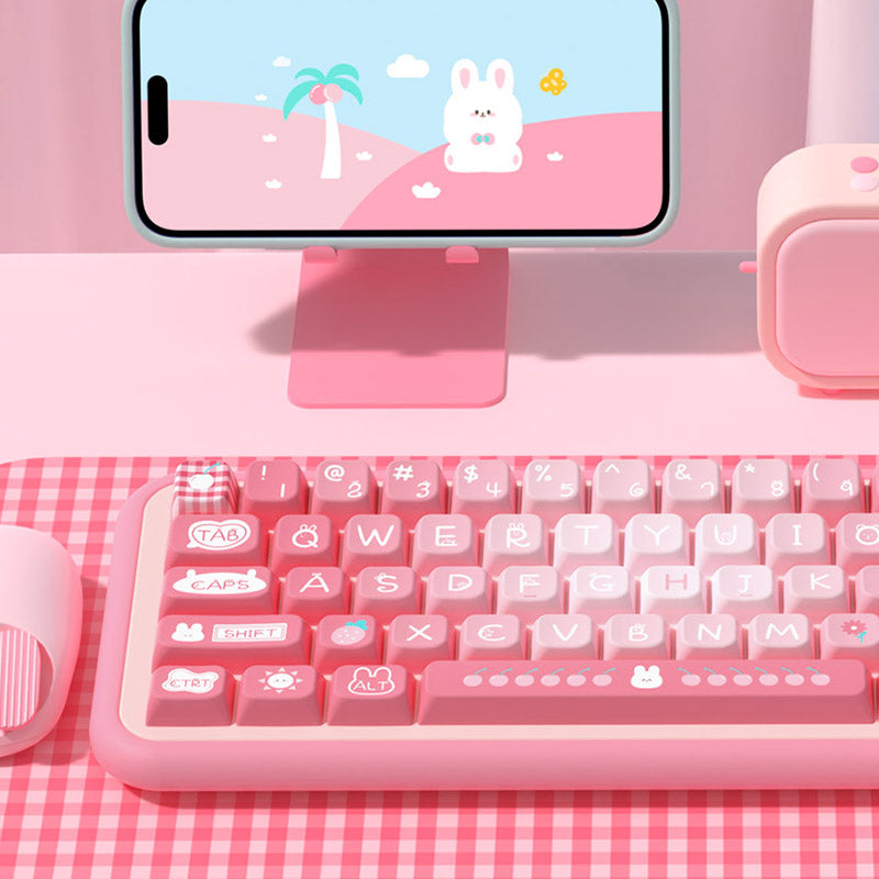 Summer Rabbit MDA Profile Dye Sub PBT Keycap Set