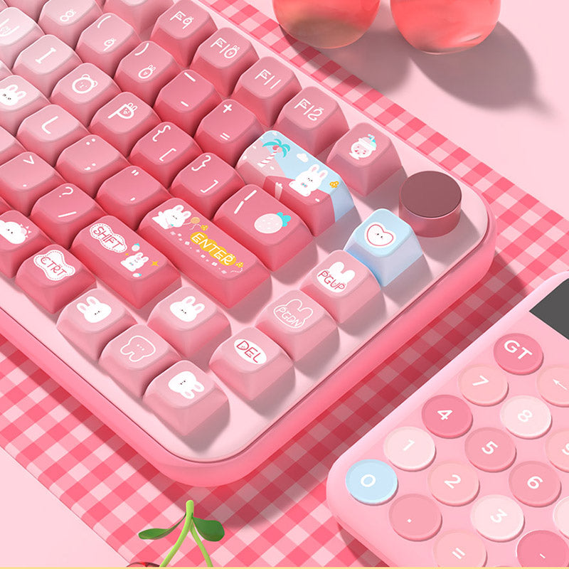 Summer Rabbit MDA Profile Dye Sub PBT Keycap Set