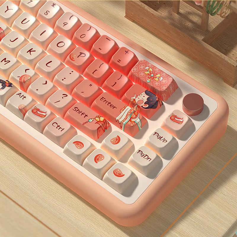 Tang Dynasty Beauty MDA Profile Dye Sub PBT Keycap Set