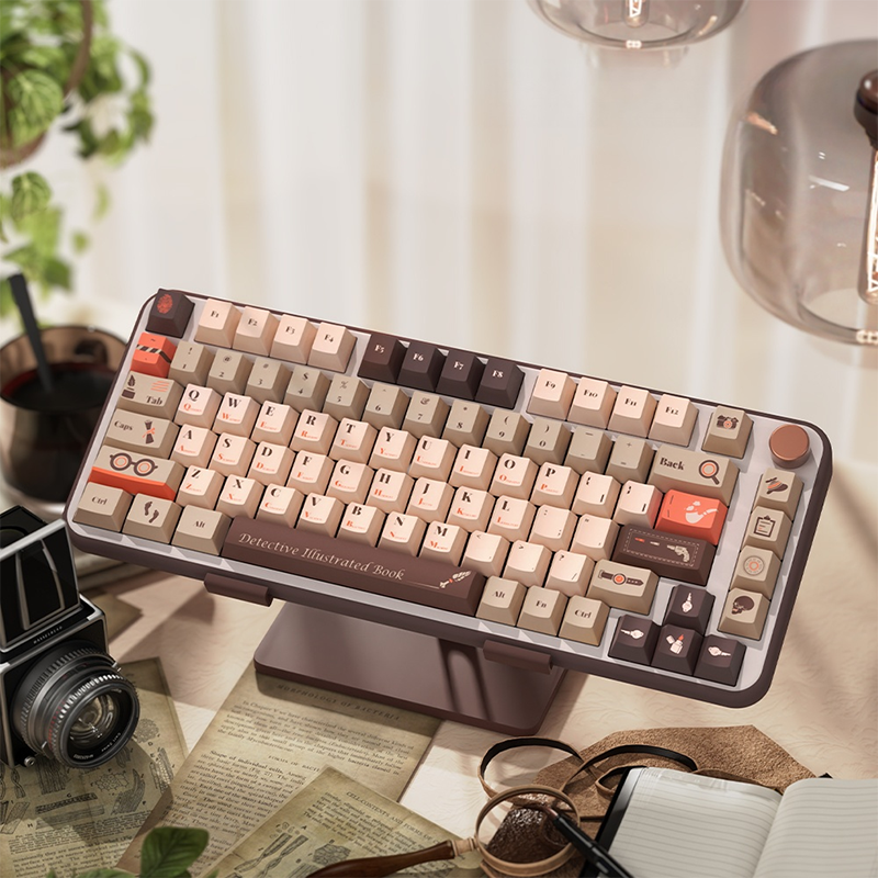 The Detective's Book Cherry Profile Dye Sub PBT Keycap Set