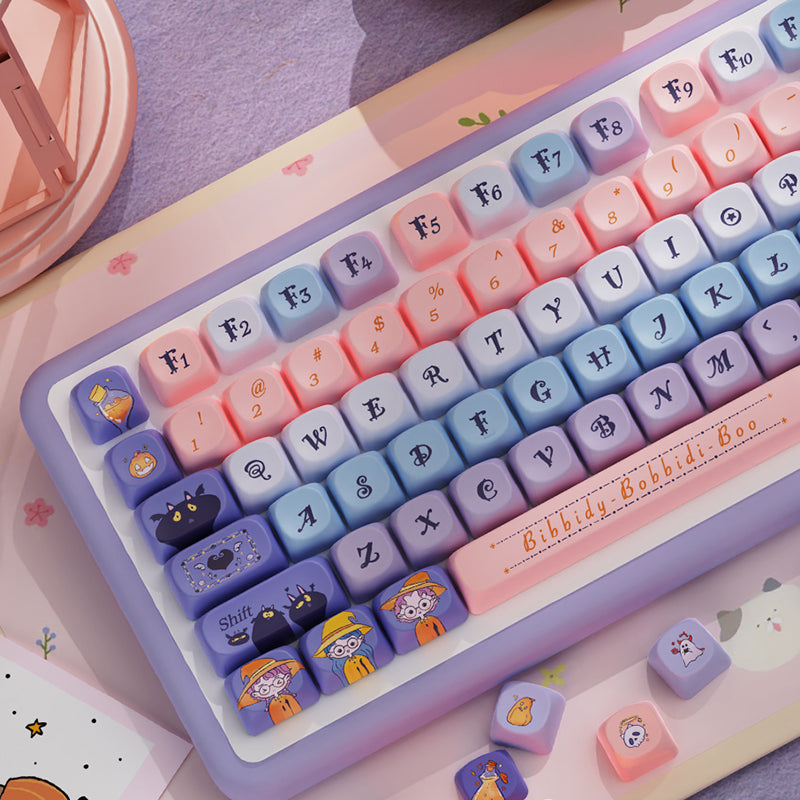 Trainee Witch MCA Profile Dye Sub PBT Keycap Set