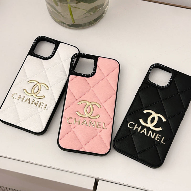 Leather CC iPhone Case