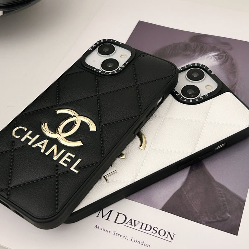 Leather CC iPhone Case